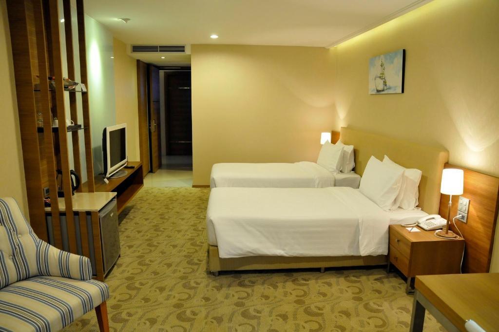 The Moonite Boutique Hotel 방콕 객실 사진